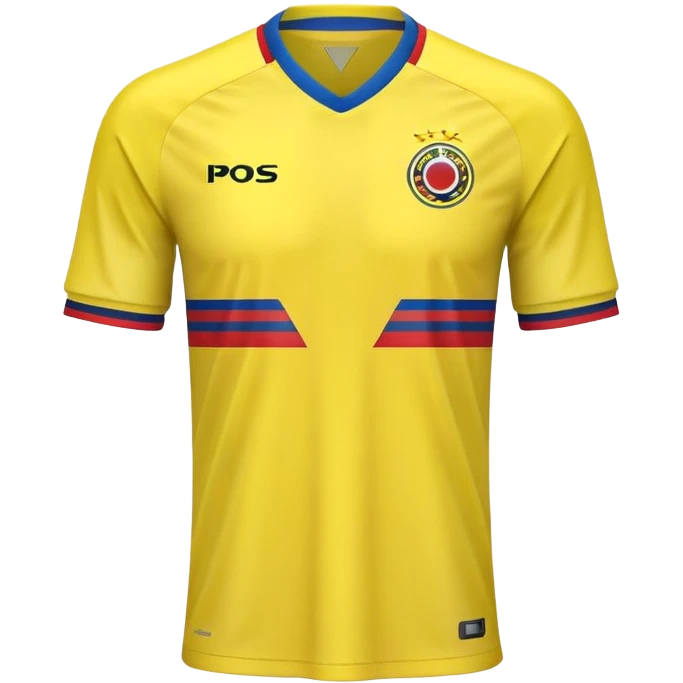 Colombia World Cup jersey emoji