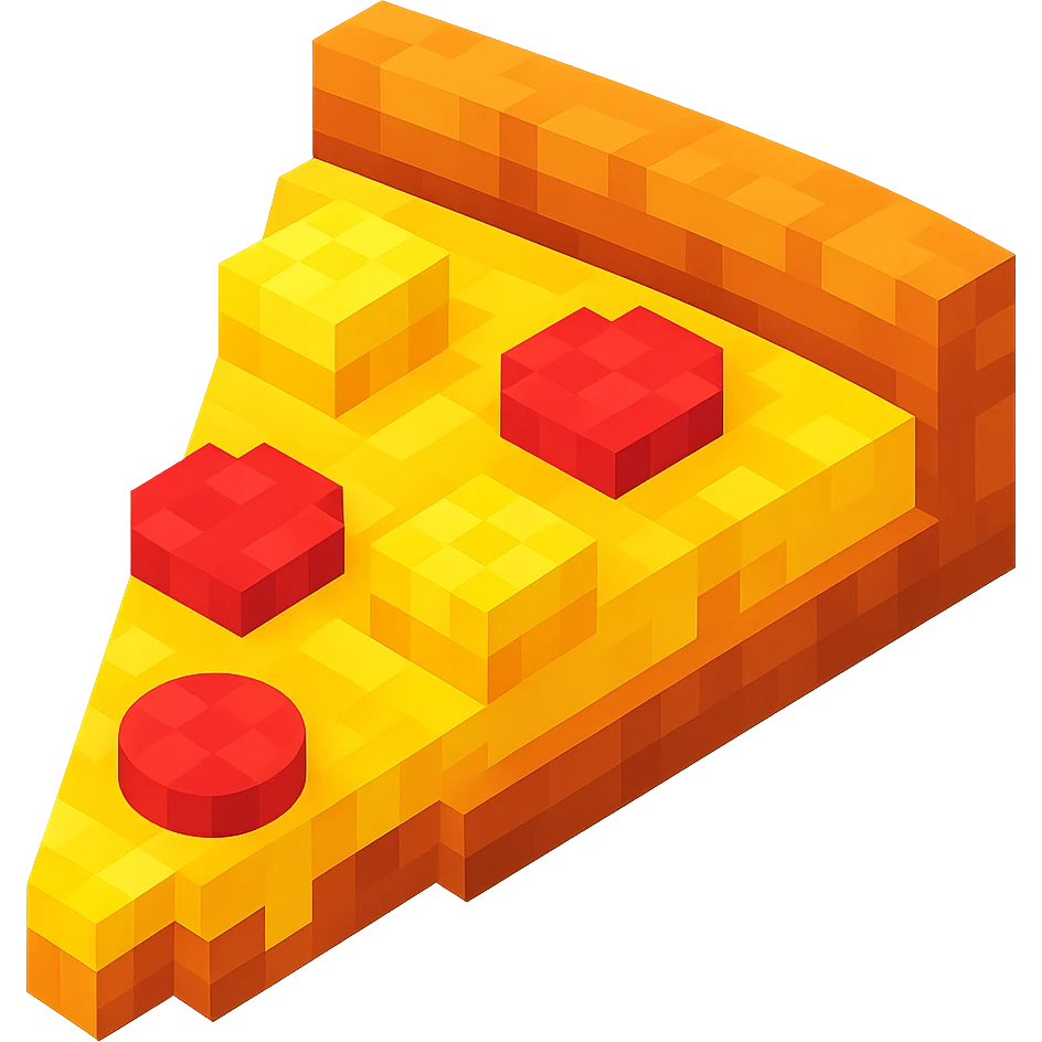 pizza with pineapple and pepperoni emoji