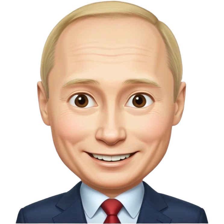 путин в стиле шарж emoji