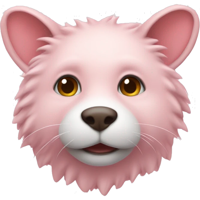 🐁 in soft pink color  emoji