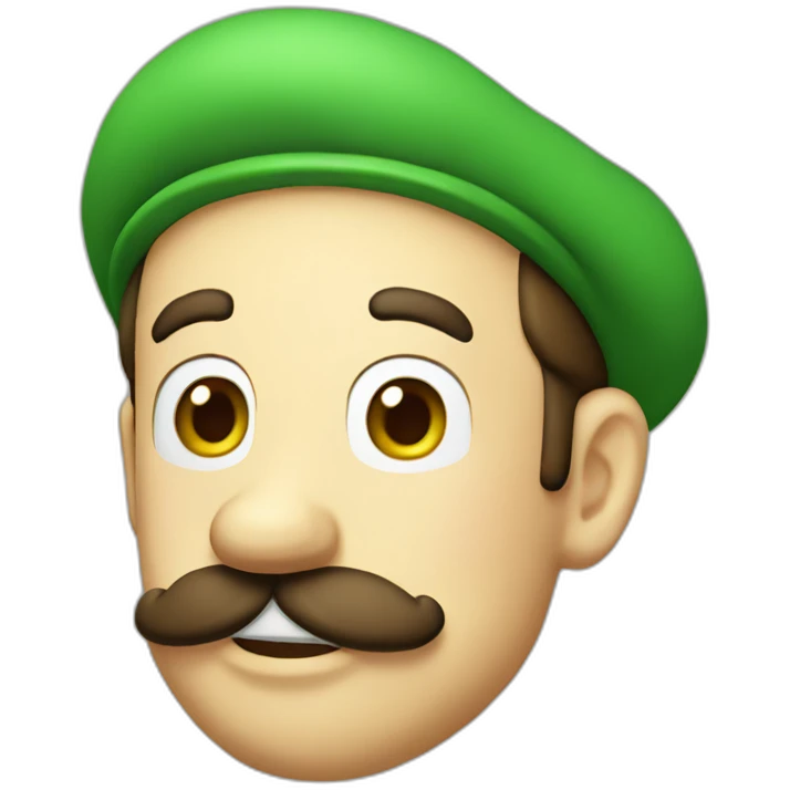 luigi-face emoji