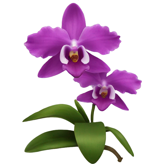 Orchid emoji
