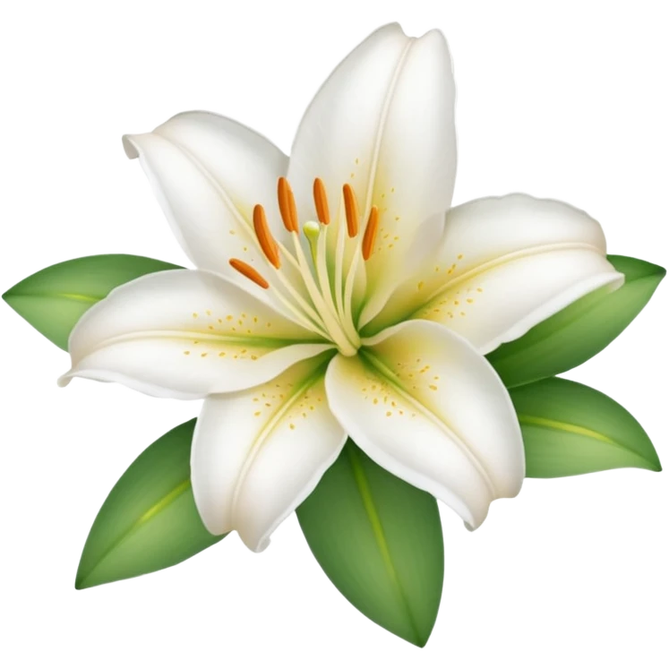 Aesthetic lily emoji