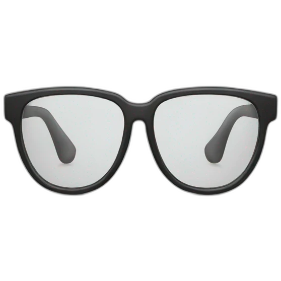 Add clear glasses emoji