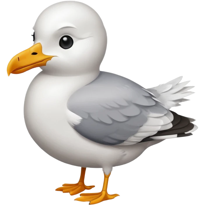 Seagull
Apple emoji style. emoji