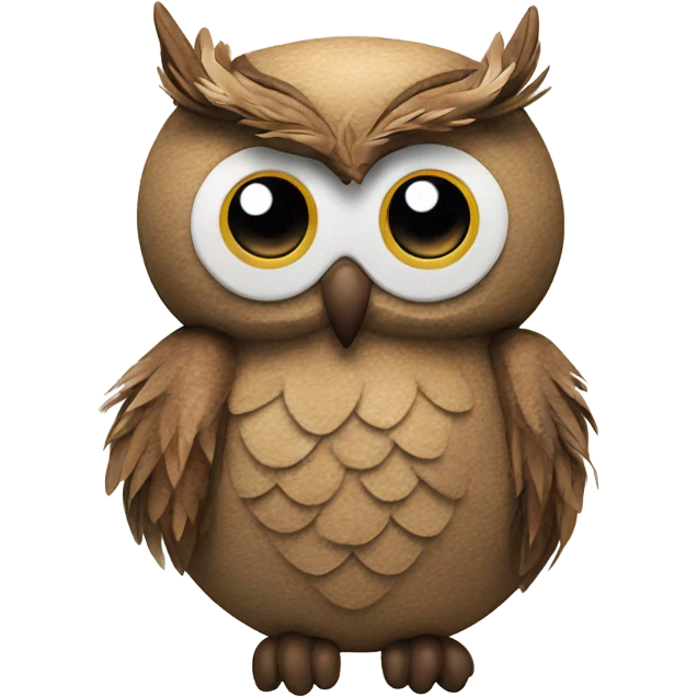 owl shaped cushion emoji