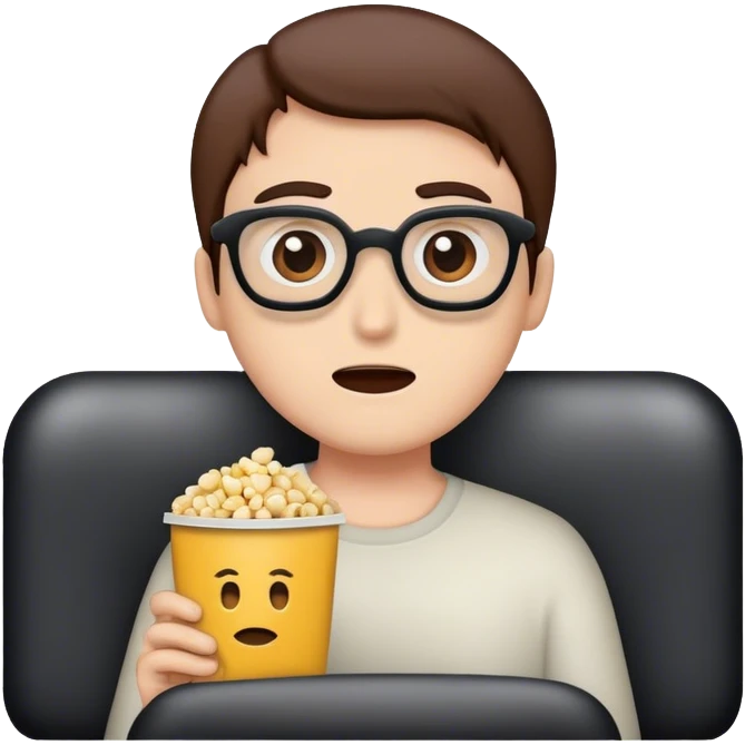 Watch a movie emoji