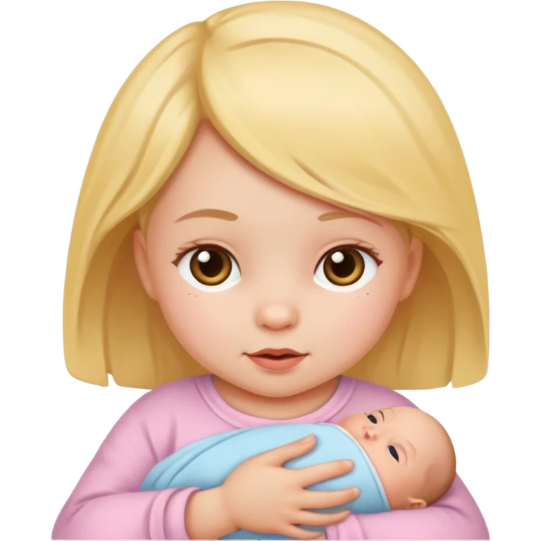 newborn baby girl emoji