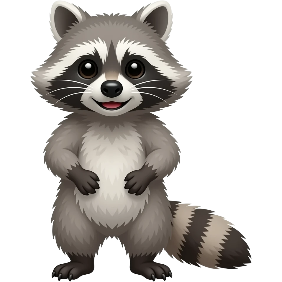 Raccoon emoji