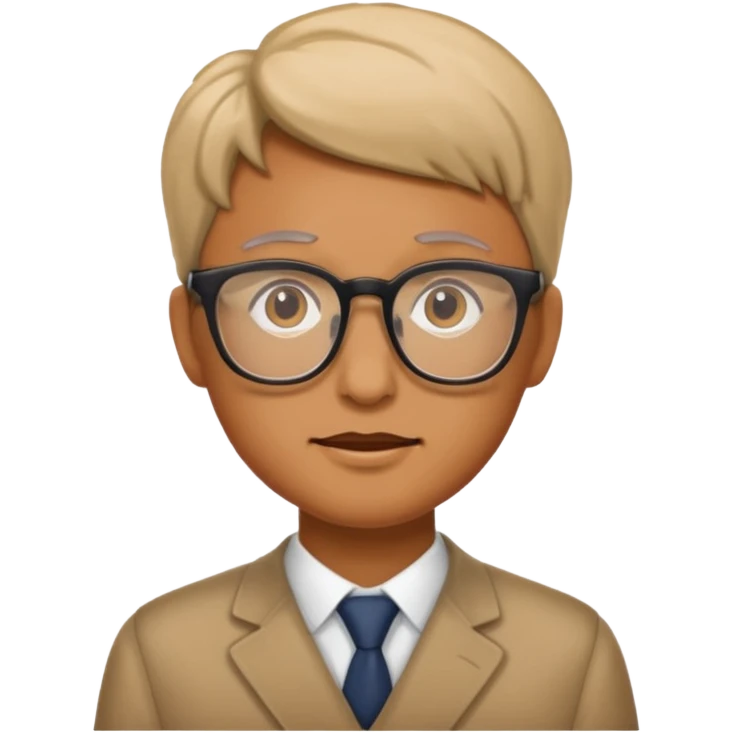 el ile gözlük emoji