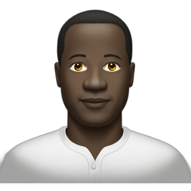 Alassane ouattara favoris blanc emoji