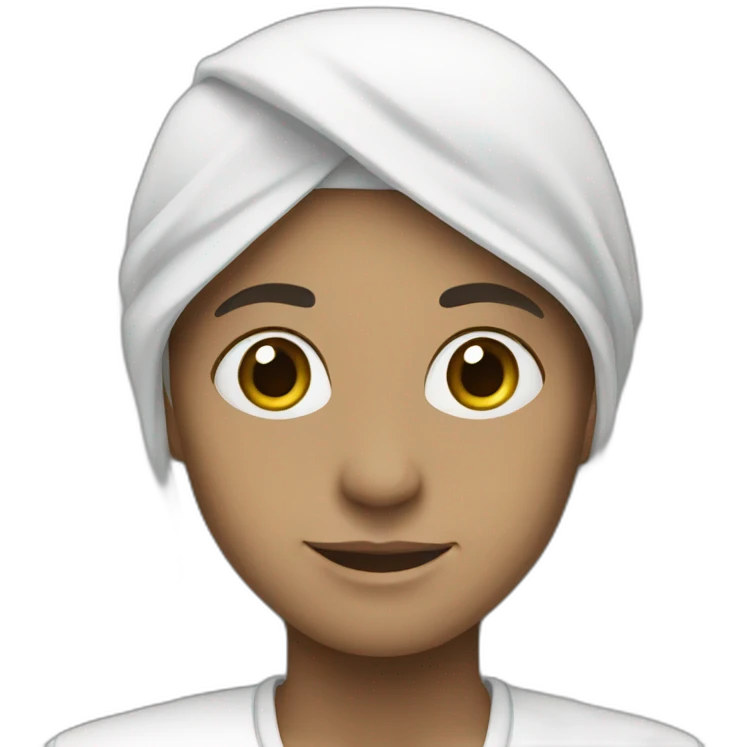 Muslim white emoji