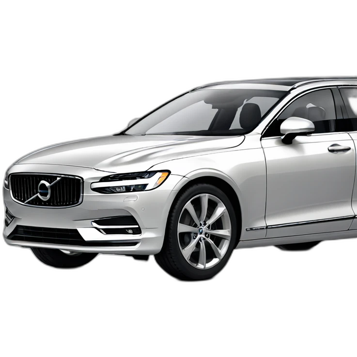 Volvo car v90 emoji