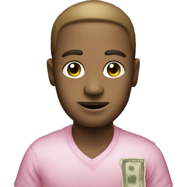 pink money emoji