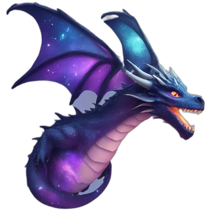 Galaxy dragon emoji
