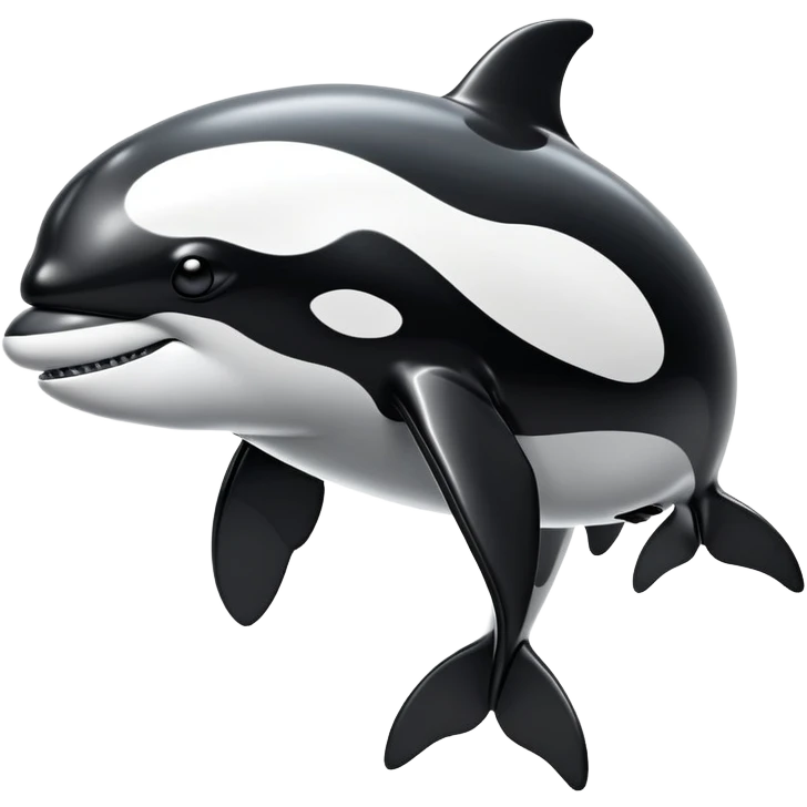 dystopian cybernetic android orca emoji