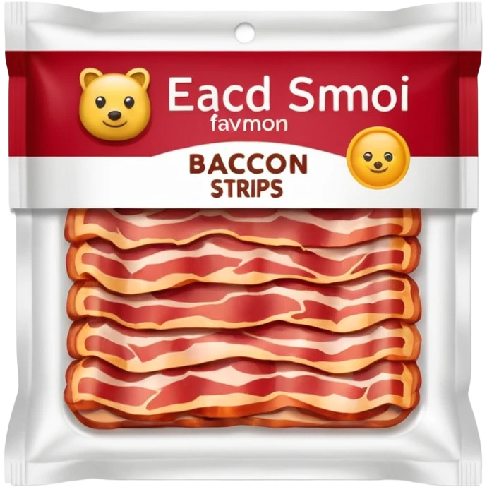 packaged bacon emoji