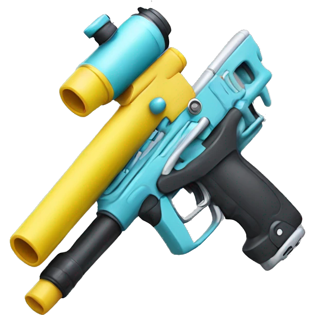 Paintball gun emoji