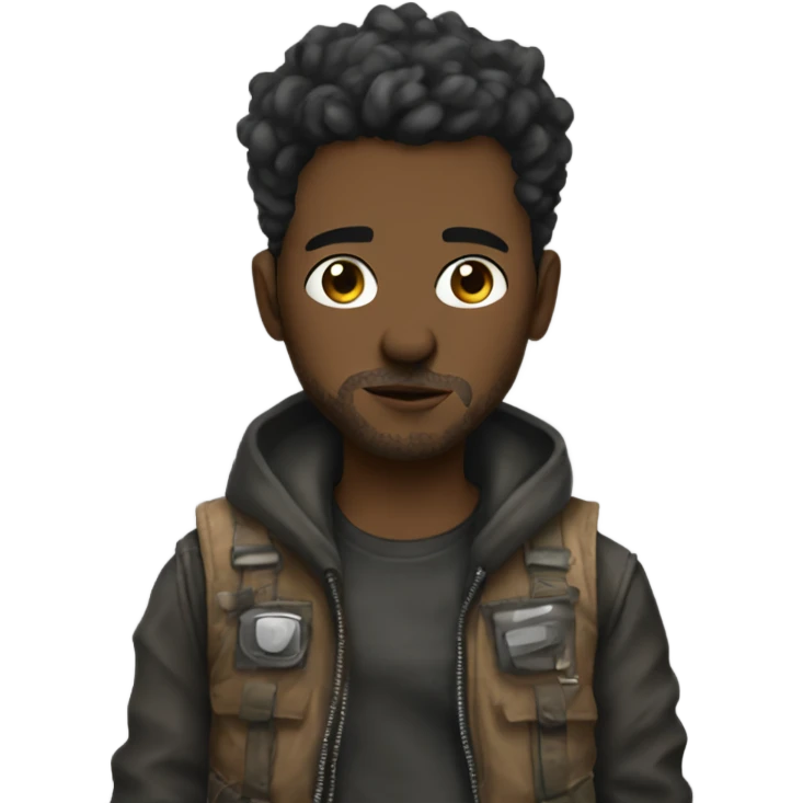 Me wearing post apocalyptic clothes emoji