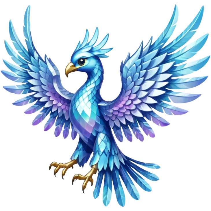 Ice Phoenix emoji
