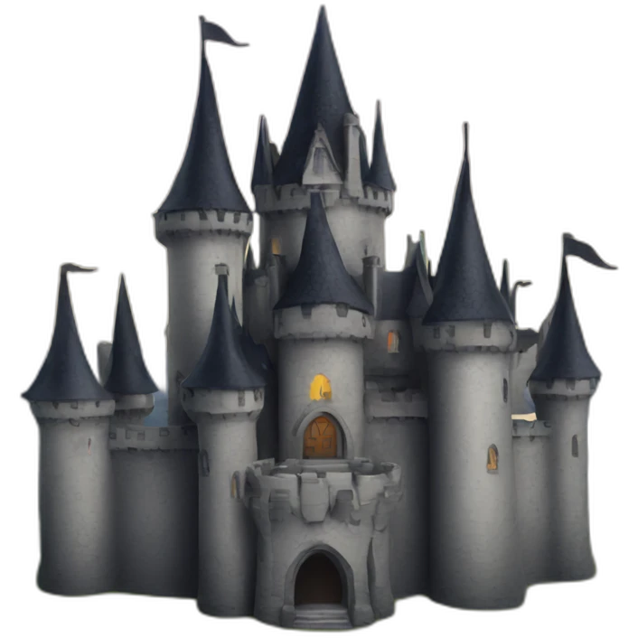 Gothic castle emoji