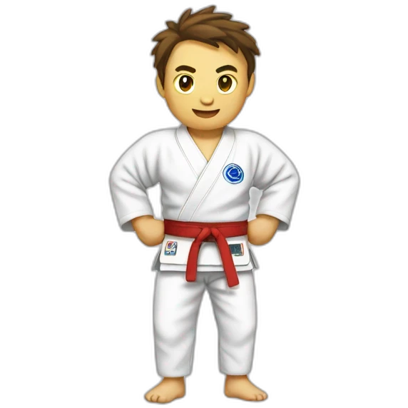 Judo emoji