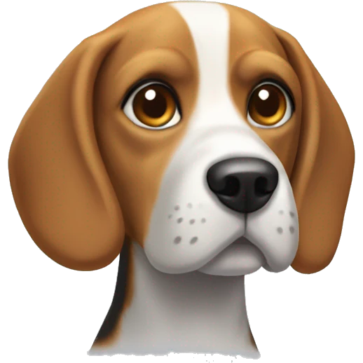 Beagle coquete  emoji