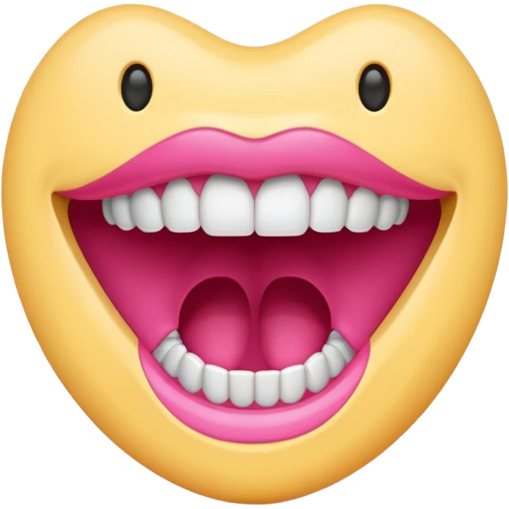 plastic mouth  emoji