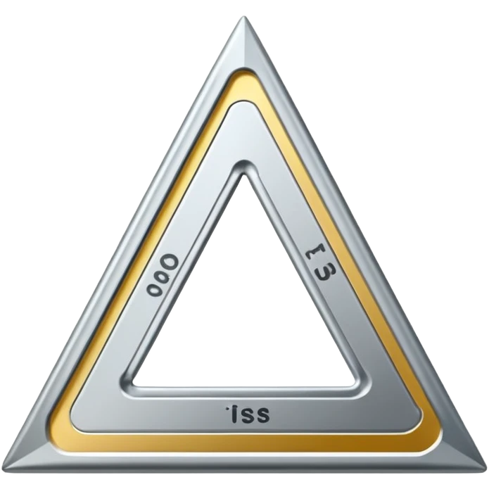  triangle measurement scale emoji