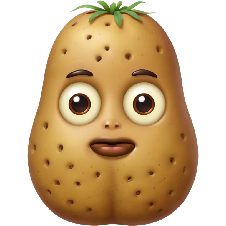meditater potato many eyes creature  emoji