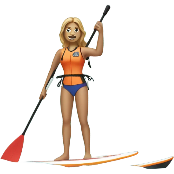 paddleboarding emoji