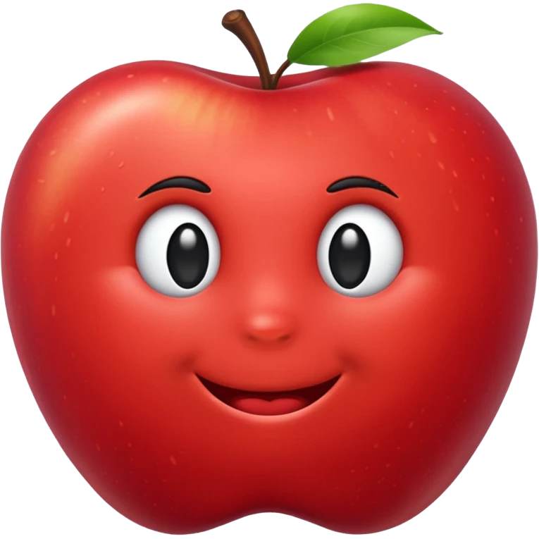 Make an apple styled emoji of Kanchenjunga emoji