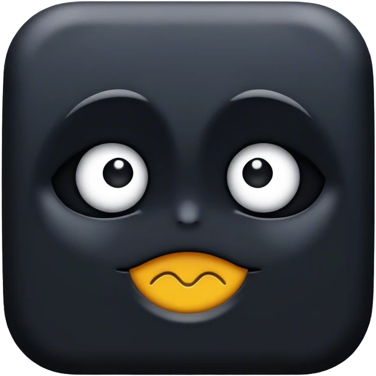 black midnight  emoji