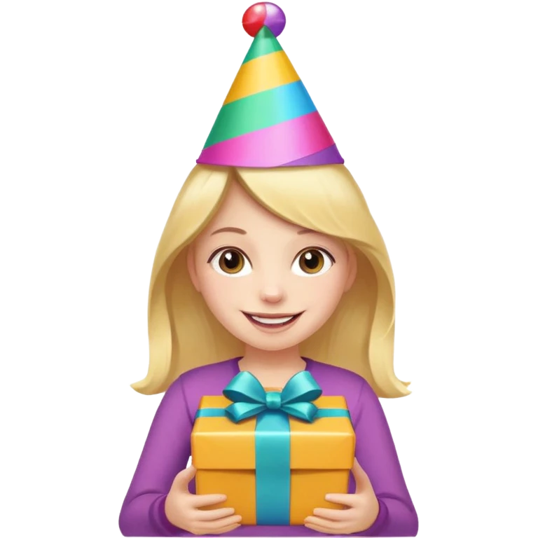 Девочка на празднике каляды emoji