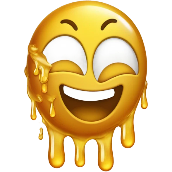 Emoji vomiting honey emoji
