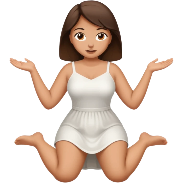 Girl with her  legs spread open brunette curvy opening legs waiting for her bf to fuck her  emoji