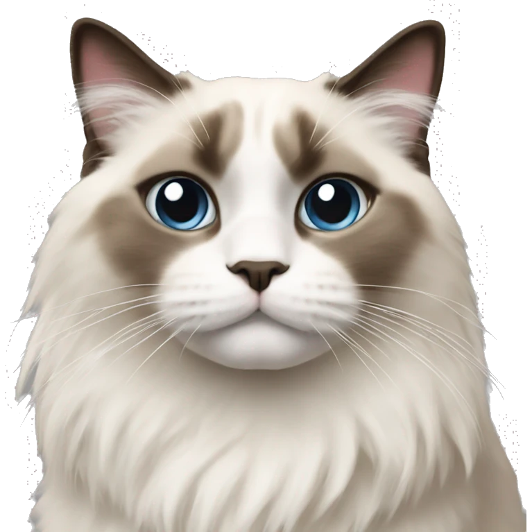 Ragdoll cat emoji
