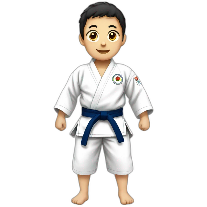 enfant judoka emoji