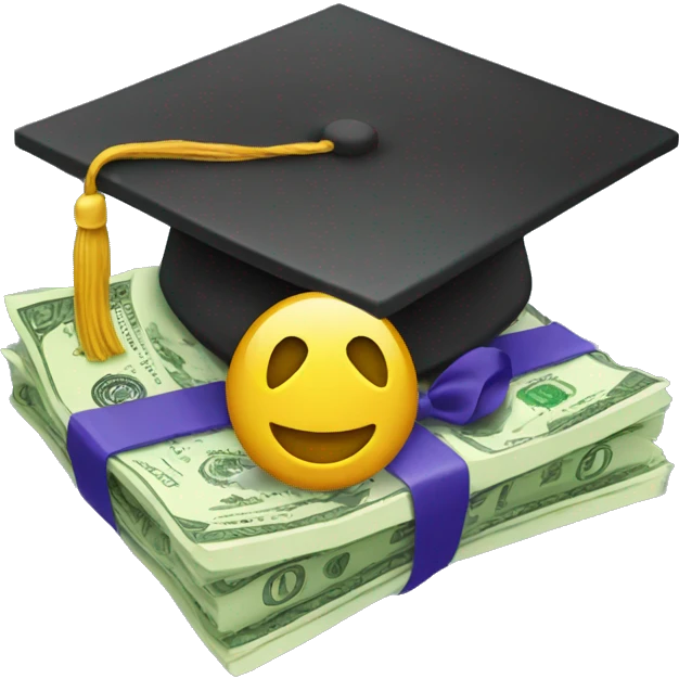 diploma and money emoji