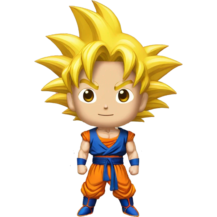 Goku dans dragon ball emoji