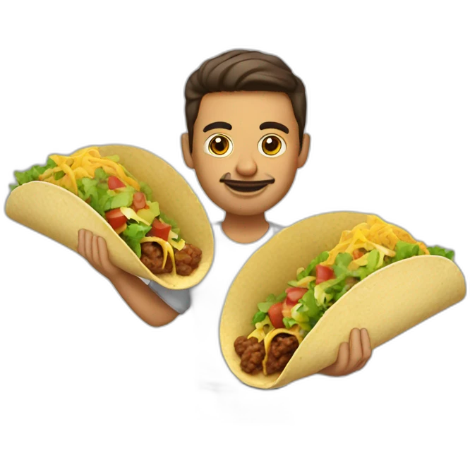 Tacos français emoji