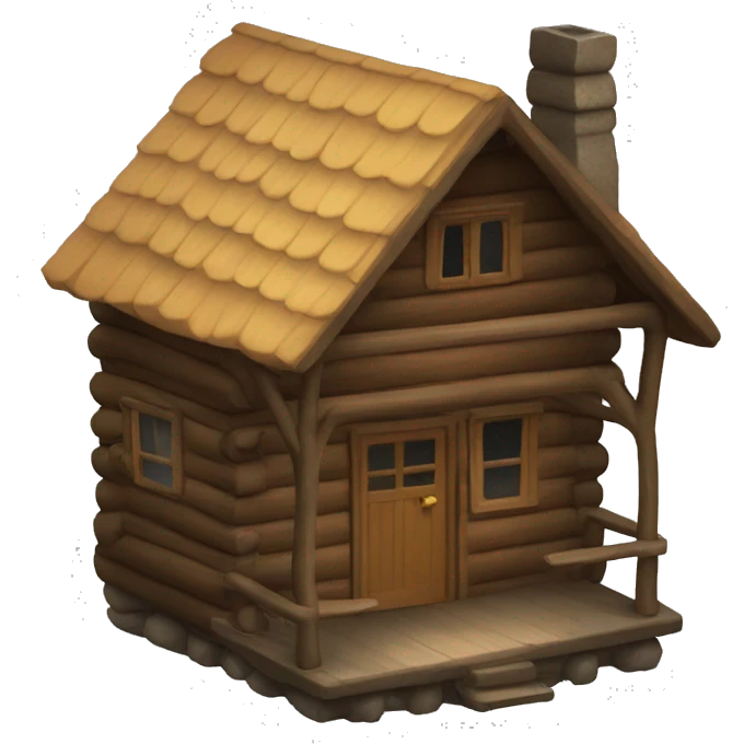 Cabin in the woods emoji