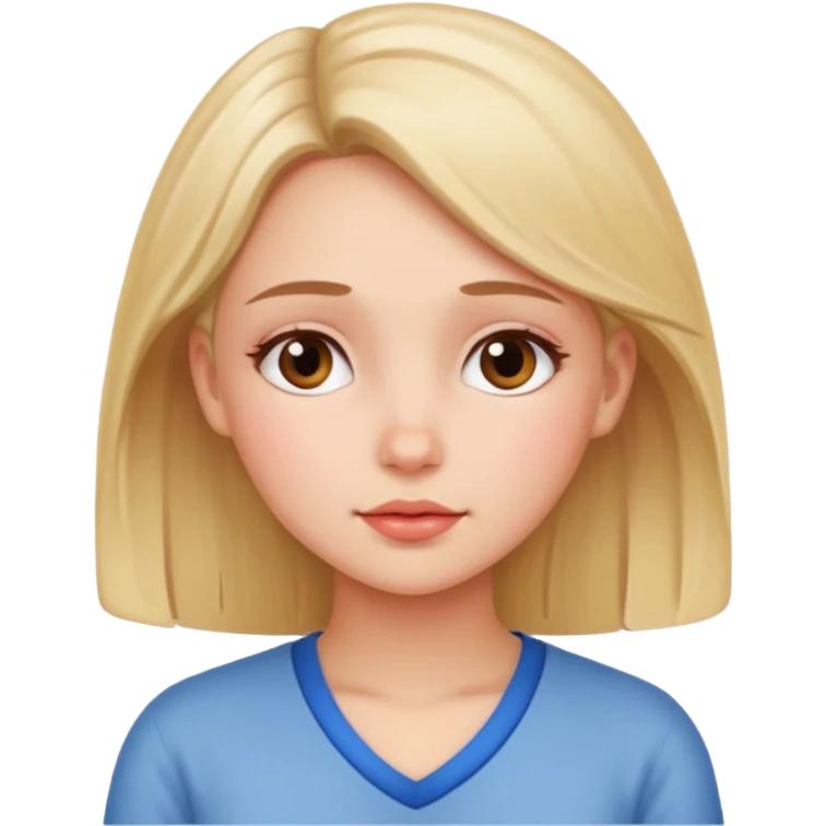 A beautiful girl who have crush on her teacher emoji