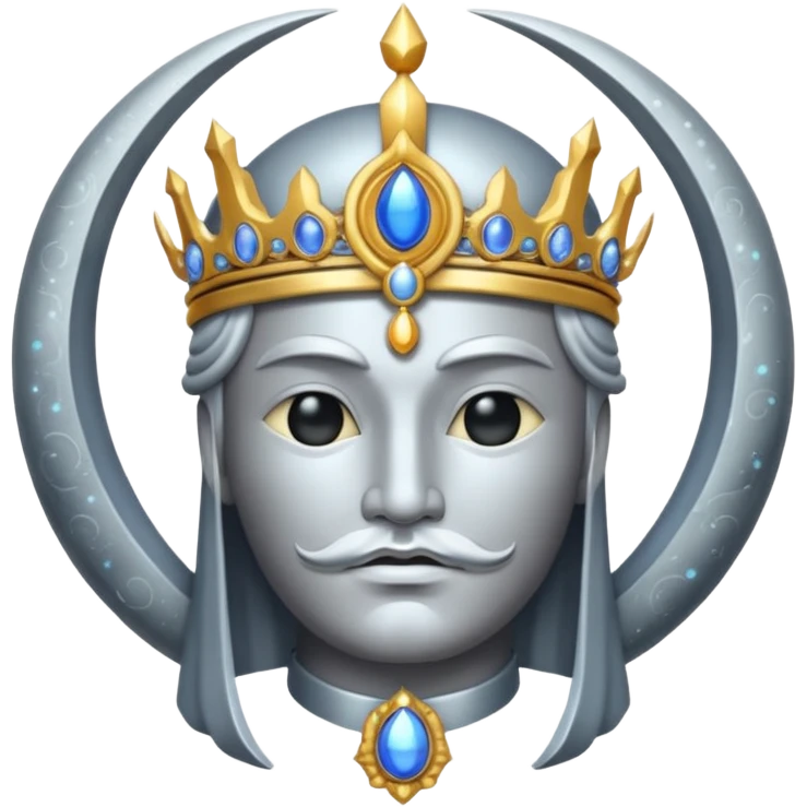 moon emperor emoji