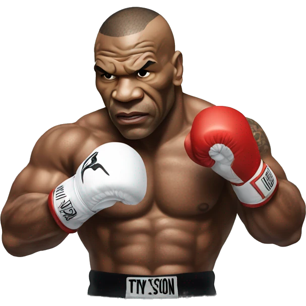 Mike tyson fighting emoji