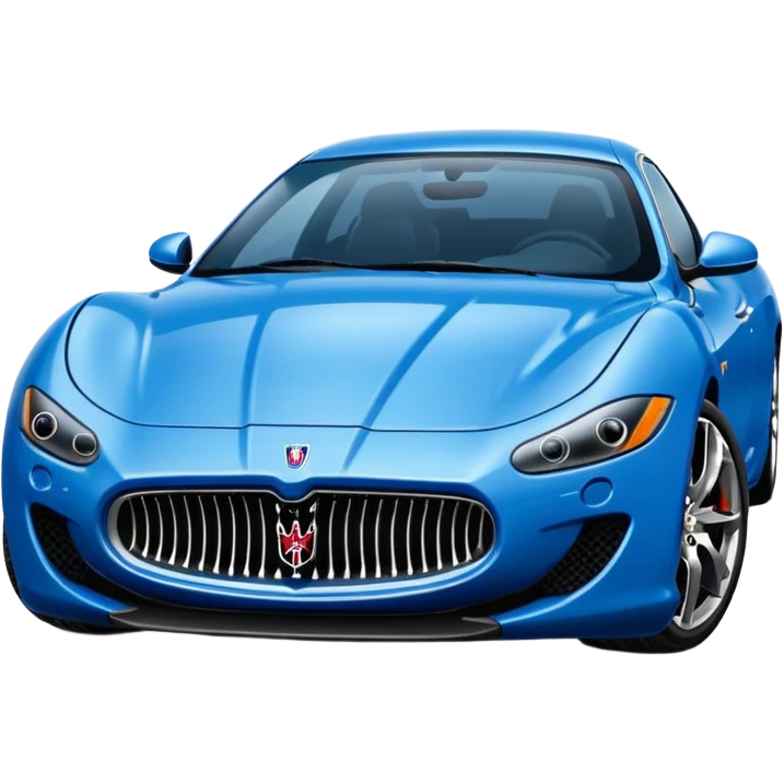 Blue Maserati emoji