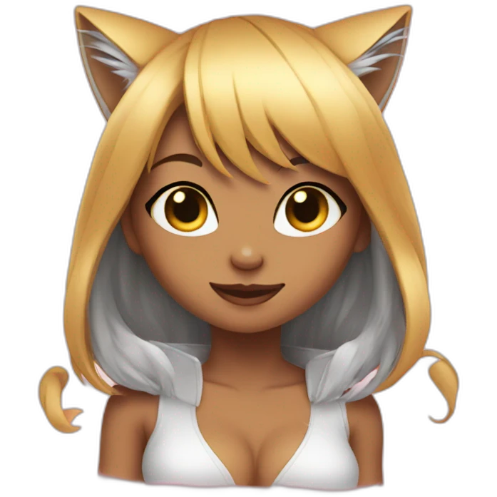 sexy catgirl emoji