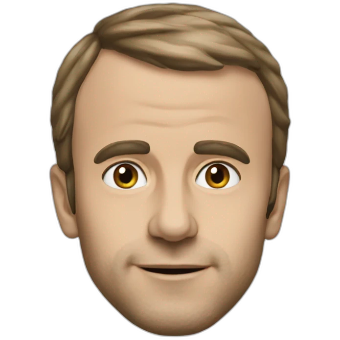 macron en slip emoji