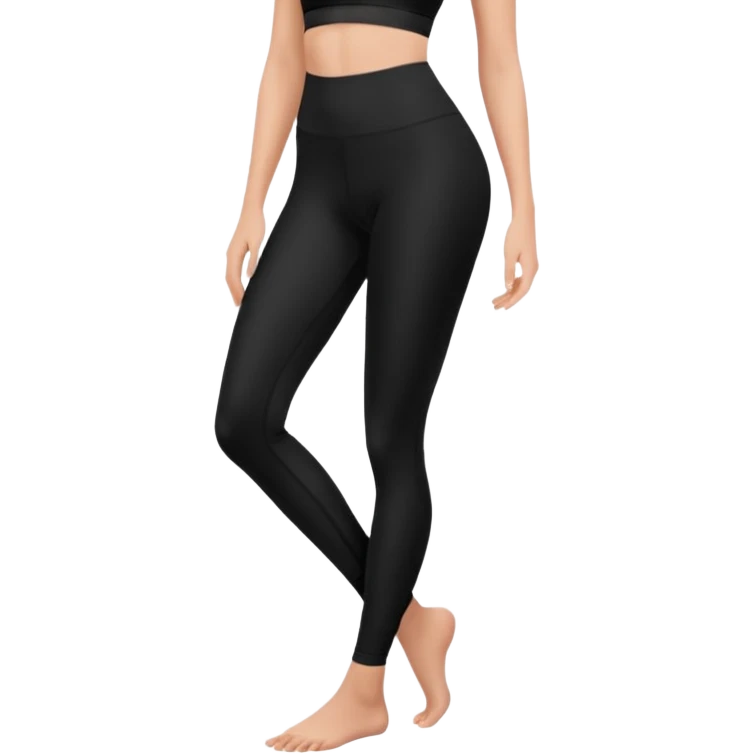 femme legging noir Shapewear  emoji