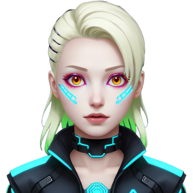cyberpunk person emoji